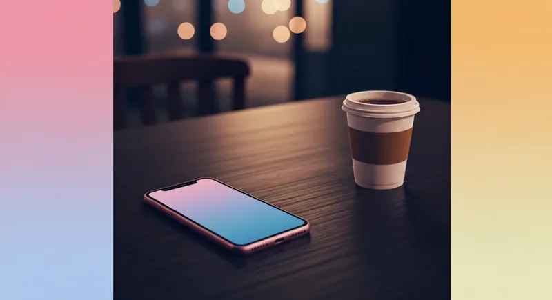 A person contemplating what to do when someone ghosts you while looking at a silent phone in a cafe-what-to-do-when-someone-ghosts-you-bestie-ai.webp